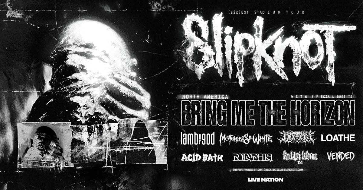 Slipknot Reveals 2027 '(sic)est Stadium Tour' Dates, Kicking Off Globally