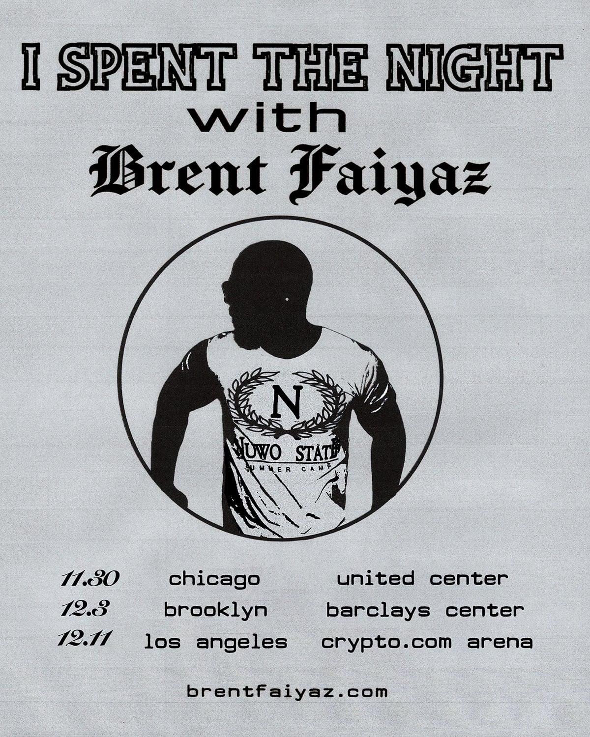 Brent Faiyaz to Launch Exclusive Three-City US Arena Tour This Fall