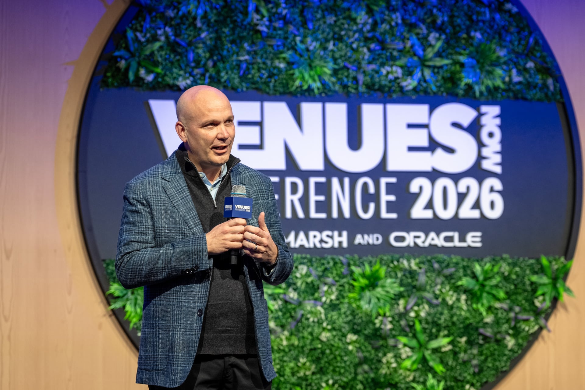 Chris Granger Urges Humanity and Connection at 2026 VenuesNow Conference Opening