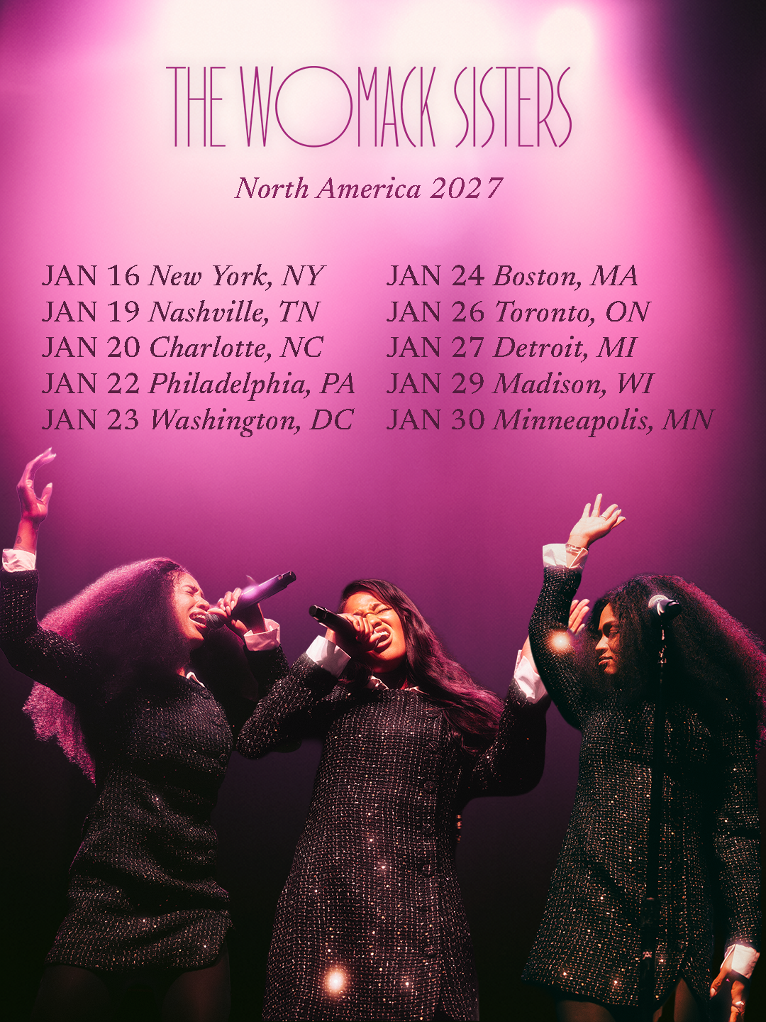 The Womack Sisters Reveal 2027 Tour, Including Five Dates with Harry Styles