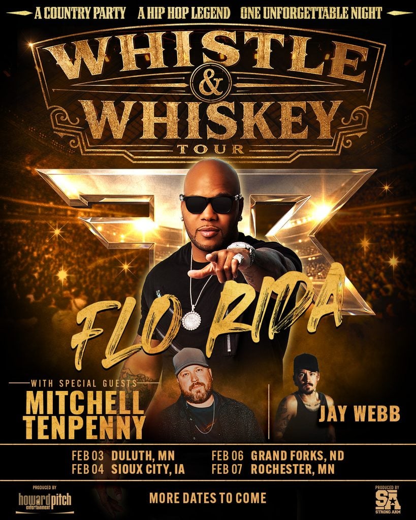 Flo Rida, Mitchell Tenpenny Team Up For ‘Whistle &amp; Whiskey’ Tour
