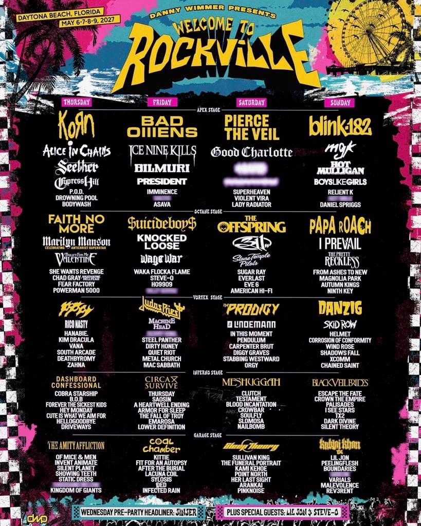 Welcome To Rockville Announces Lineup, Upgrades For May 6-9 Daytona Speedway
