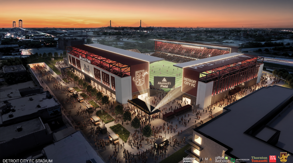 Detroit City Football Club Selects OVG Hospitality For New 15,000-Seat AlumniFi Field
