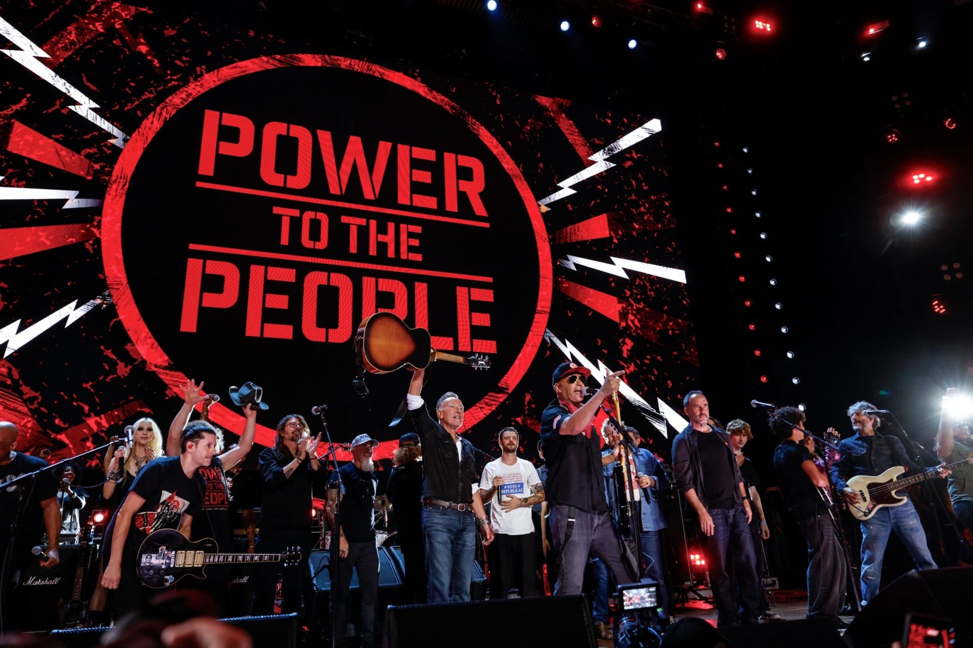 Bruce Springsteen Leads "Power to the People" Festival Near D.C.